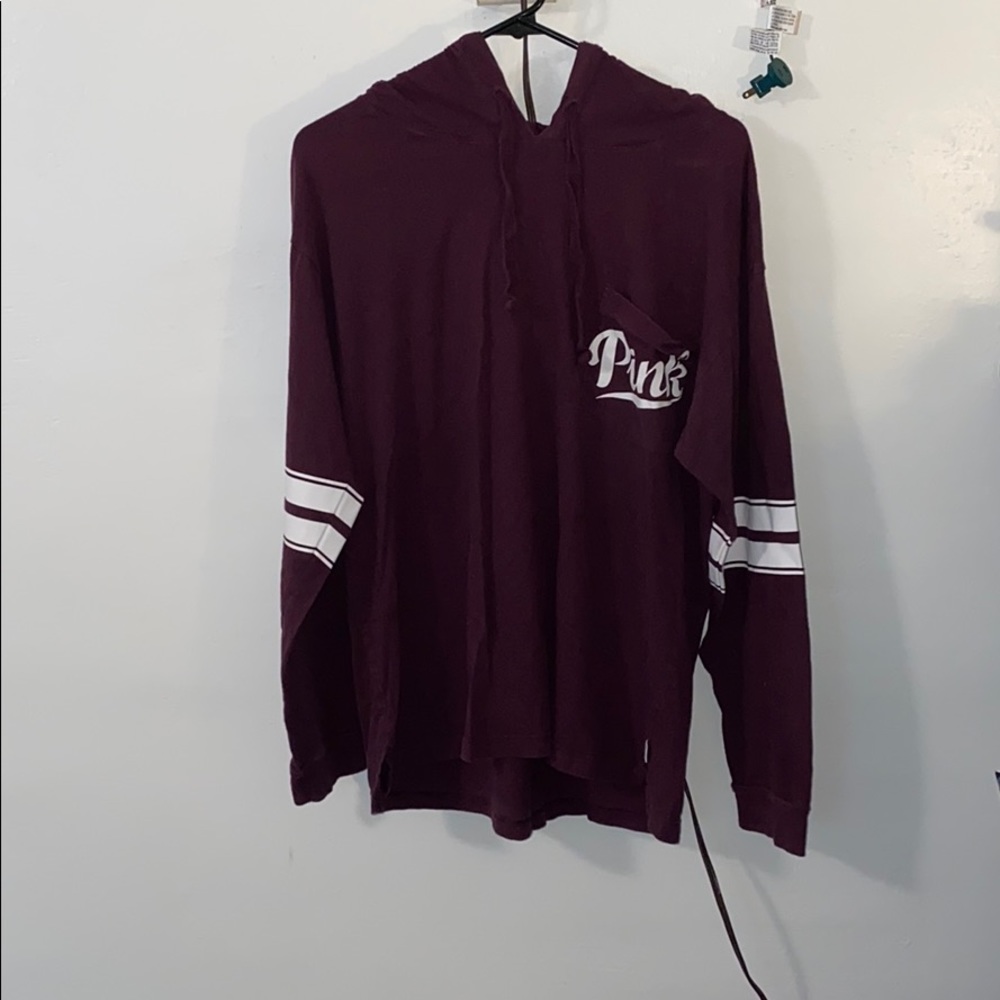 PINK Hooded Long Sleeve